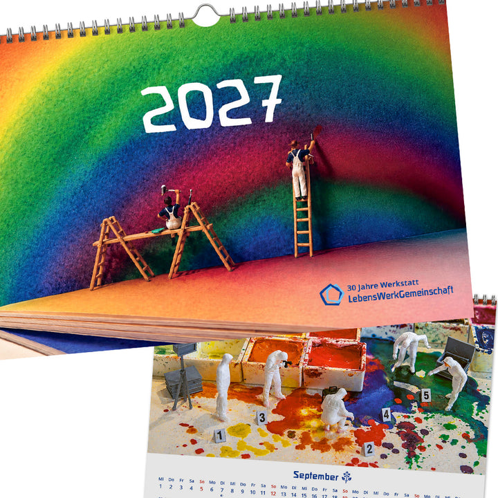 Kalender „30 Jahre Werkstatt – LebensWerkGemeinschaft“