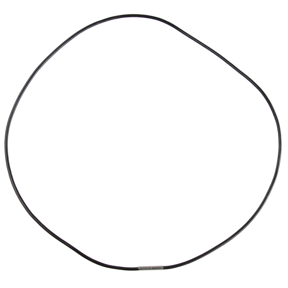 Lederkette schwarz