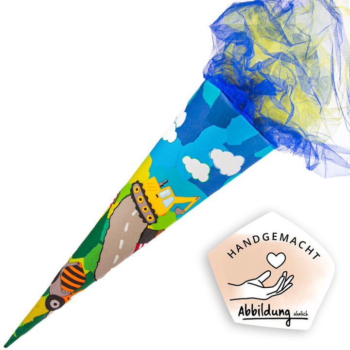 Schultüte "Baustelle"