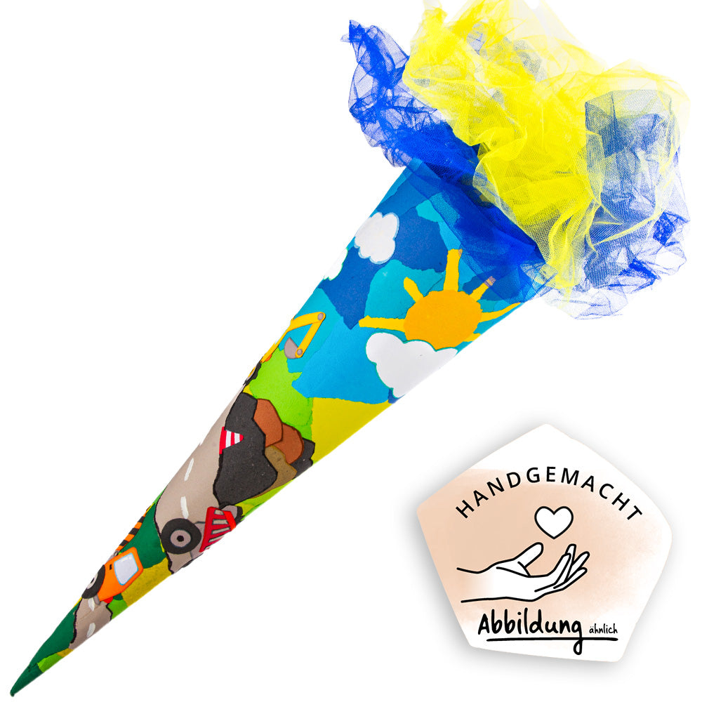 Schultüte "Baustelle"