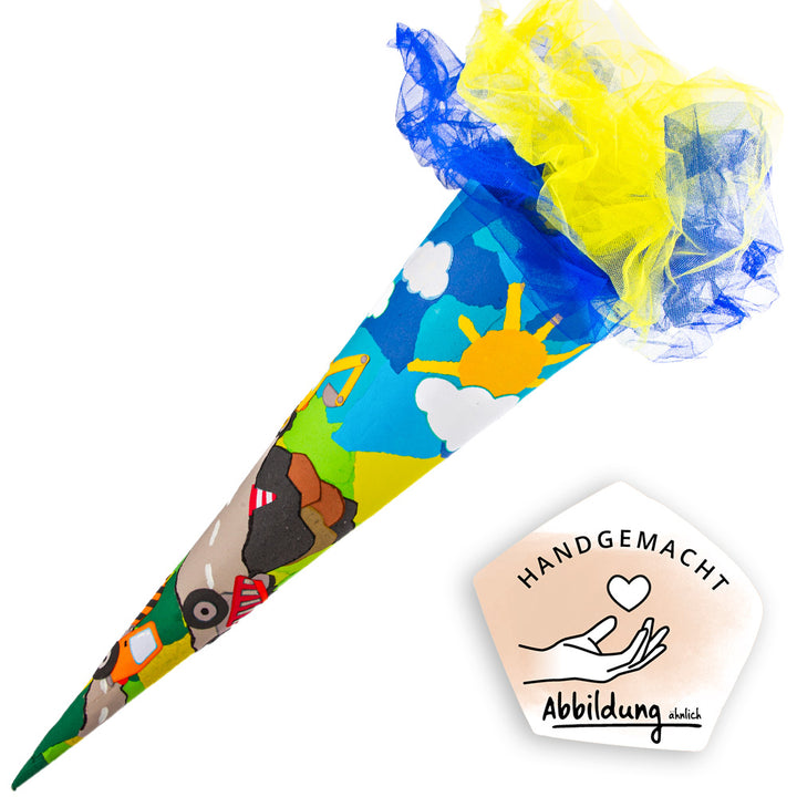 Schultüte "Baustelle"