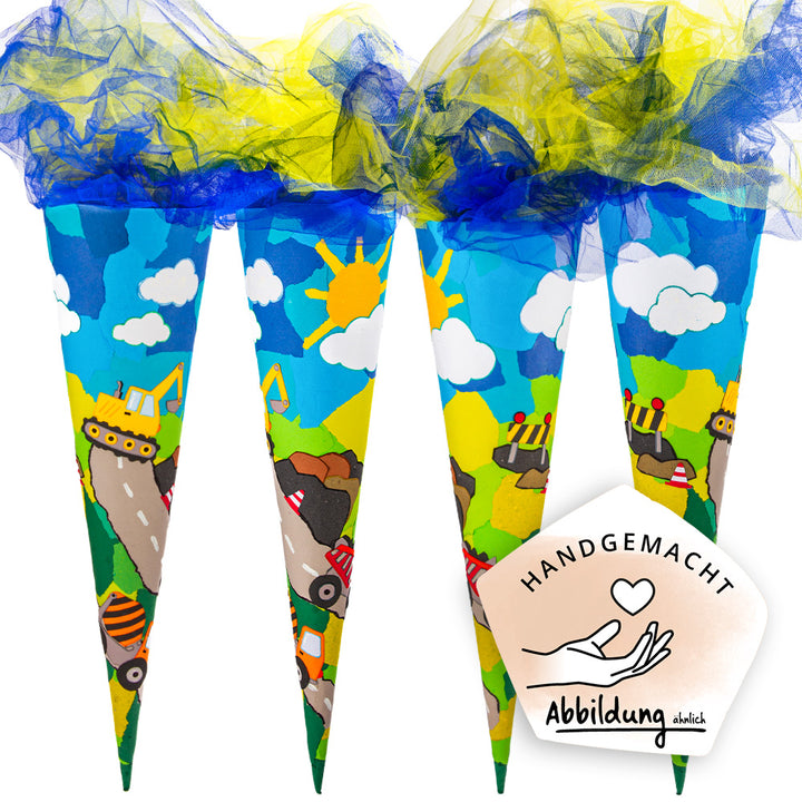 Schultüte "Baustelle"