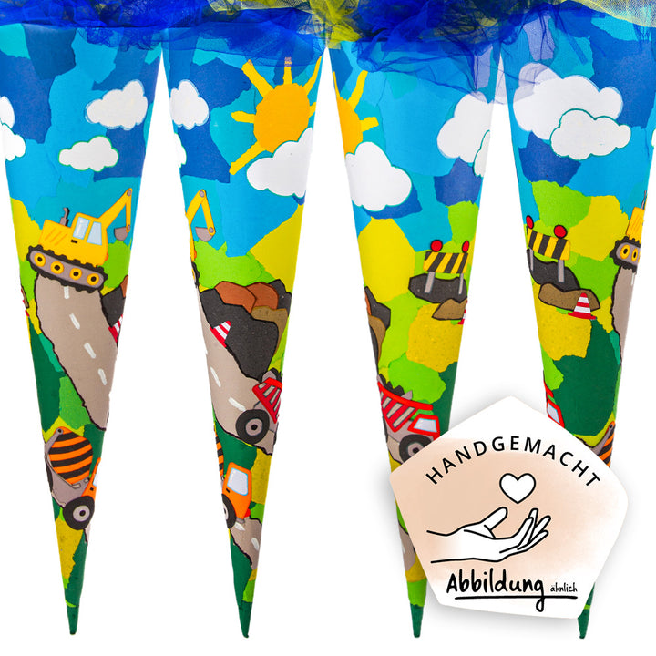 Schultüte "Baustelle"