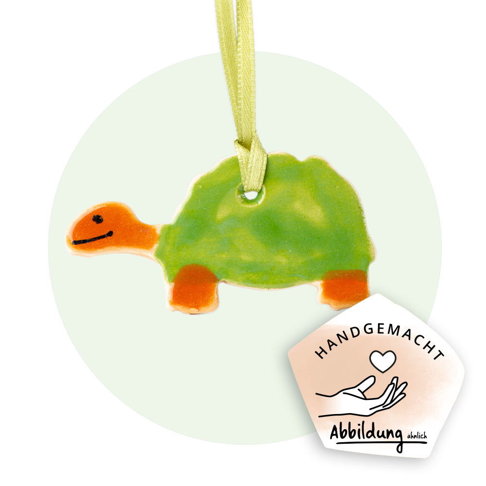 Keramikanhänger "Schildkröte"