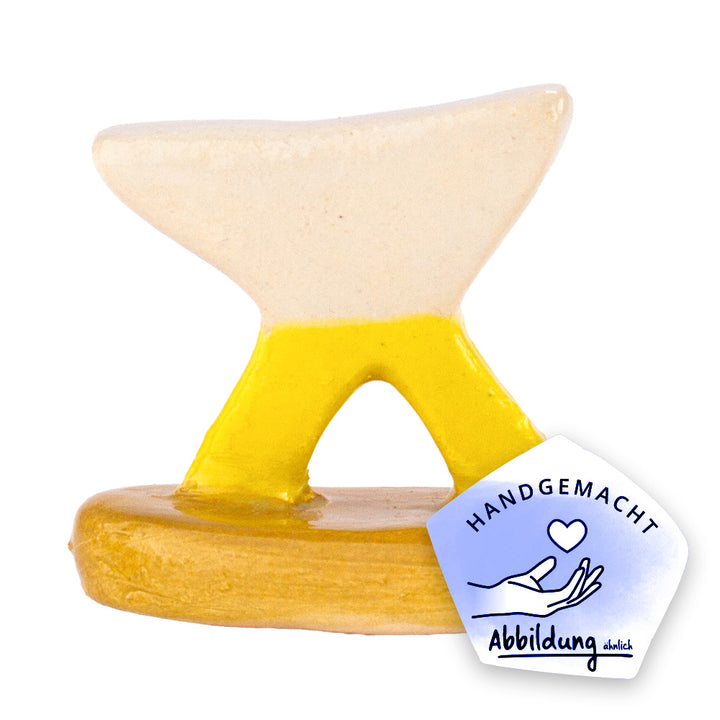 Freistehende Krippenfigur aus Keramik "Krippe"